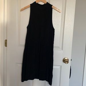 Black Keyhole Back Dress